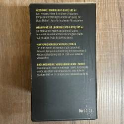 Lurch - Messbecher/ Messkrug Borosilikatglas 0,5l