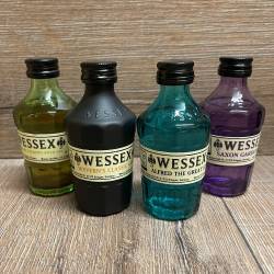 Gin - Wessex - Geschenk Set - 42,15% - 4 x 50ml in Geschenktube