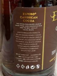 Rum - Espero Liqueur Creole Cocoa & Rum - 40% - 700ml