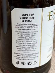 Rum - Espero Liqueur Creole Coconut & Rum - 40% - 200ml