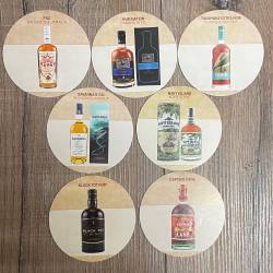 Rum - Tasting Set im Holz-Fass - 7x 0,02l (2024)