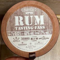 Rum - Tasting Set im Holz-Fass - 7x 0,02l (2024)