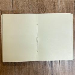 Notizbuch - Diary - Nachfüllbuch für Lederhülle Größe 2 - 15cm x 21cm - 116 Seiten