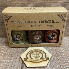 Whisky - St.Kilian - Bud Spencer & Terence Hill Liquerurs/ Liköre - Geschenkset - 3x 5cl