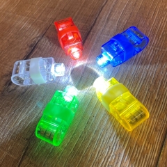 Leuchtartikel - Fingerlicht mit Gummiband & weißer LED - 5er Set