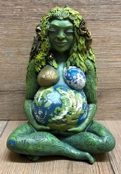Statue - Erdmutter - Millennial Gaia - Dekoration - Ritualbedarf
