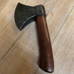 LARP - Axt - Holzfäller/ Woodsman - Wurfaxt - dunkel - 26cm