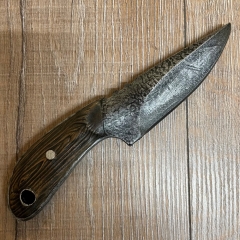 LARP - IF - Dolch - Fallensteller Messer/ Trappers Knife - 20cm - Holzoptik - Wurfdolch - Iron Fortress