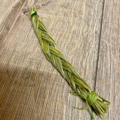 Räucherung - Reine Kräuter - Sweetgrass Bündel einzeln - 10cm