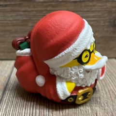 TUBBZ - Deko-Enten - Santa Claus - Nikolaus/ Weihnachtsmann - Mini Edition