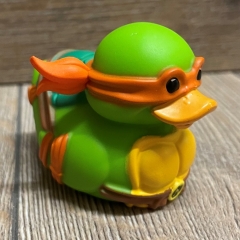 TUBBZ - Deko-Enten - Teenage Mutant Ninja Turtles - Michelangelo - Mini Edition