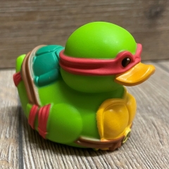 TUBBZ - Deko-Enten - Teenage Mutant Ninja Turtles - Raphael - Mini Edition