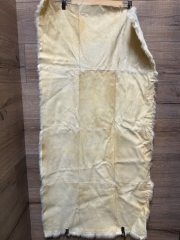 Felle - Felltafel - Kaninchen Rillenschur weiß - 58cm x 118cm - B-Ware