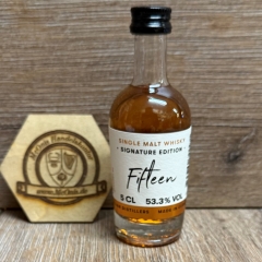 Whisky - St.Kilian - Signature Edition - 15 Fifteen rauchig Mini - 53,3% - 0,05l