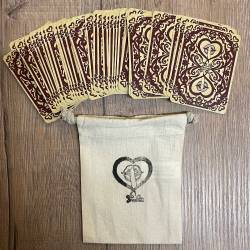 Frivolita - Kartenspiel - dritte Edition - Pokerkarten - roter Kartenrücken