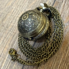 Uhr - Taschenuhr - Größe S - Spinnennetz Kugel - Steampunk
