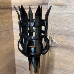 3D-Druck - Fackel &quote;Regis&quote; inkl. Tisch- und Wandhalterung sowie Blendschutz