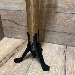 3D-Druck - Fackel &quote;Regis&quote; inkl. Tisch- und Wandhalterung sowie Blendschutz