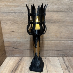 3D-Druck - Tisch Fackel &quote;Regis&quote; mit schwerem Standfuß