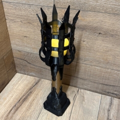 3D-Druck - Tisch Fackel &quote;Regis&quote; mit schwerem Standfuß