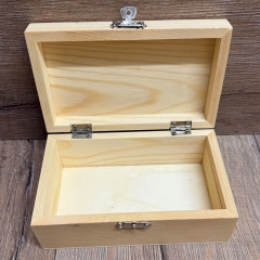 Bad Wildungen - Holzkiste natur - Größe 2 - 15x9x6cm - Nymphe