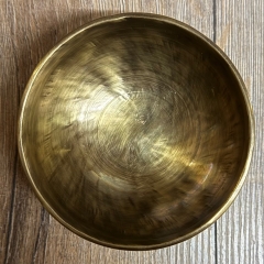 Klangschale - Bronze - Nada Yoga -250-300g - ca. 10,5cm - Nepal - mit Finish