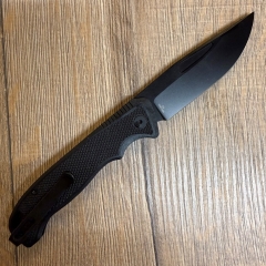 Herbertz Taschenmesser - Performance Liner Lock D2, Klinge schwarz G10 - schwarz - Messer des Monats 03/2026