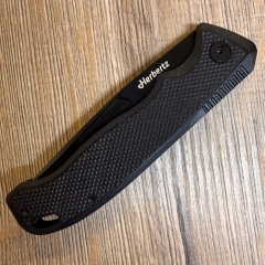 Herbertz Taschenmesser - Performance Liner Lock D2, Klinge schwarz G10 - schwarz - Messer des Monats 03/2026