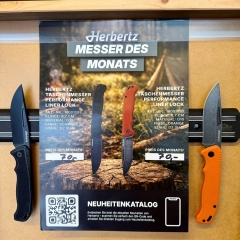Herbertz Taschenmesser - Performance Liner Lock D2, Klinge schwarz G10 - schwarz - Messer des Monats 03/2026