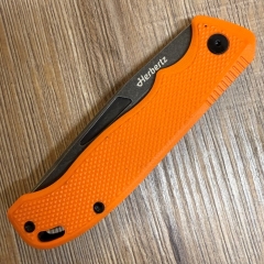 Herbertz Taschenmesser - Performance Liner Lock D2, G10 - orange - Messer des Monats 03/2026