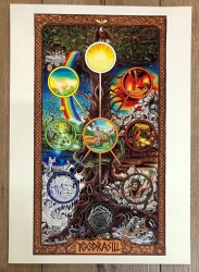 Poster - Weltenesche, Eschenwelten, Poster Collection - Voenix - Ausverkauf