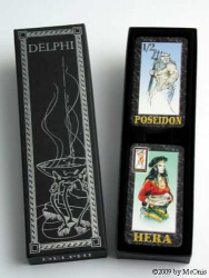 Kartenspiel - Delphi - Musterverkauf es fehlen drei Karten, somit nur für drei Spieler
