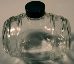 Flasche - Motiv - Fass - 500ml Kunststoff Verschluss