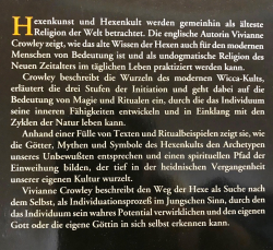 Buch - WICCA - Die Alte Religion im Neuen Zeitalter - Crowley, Vivianne