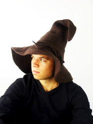 Kopfbedeckung LC - Zaubererhut aus Filz in verschiedenen Farben - unisex