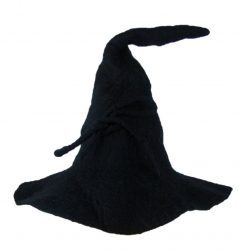 Kopfbedeckung LC - Zaubererhut aus Filz in verschiedenen Farben - unisex