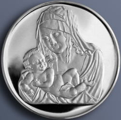 Fotomedaille - Dein Foto auf einer Medaille - 40mm - Feinsilberauflage - weitere Motive