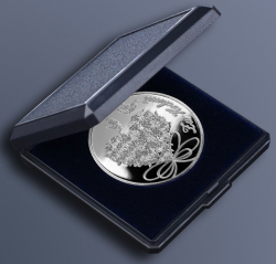 Fotomedaille - Dein Foto auf einer Medaille - 40mm - Feinsilberauflage - weitere Motive