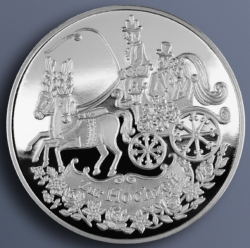 Fotomedaille - Dein Foto auf einer Medaille - 40mm - Feinsilberauflage - weitere Motive