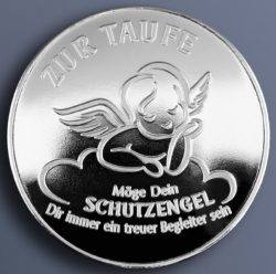 Fotomedaille - Dein Foto auf einer Medaille - 40mm - Feinsilberauflage - weitere Motive