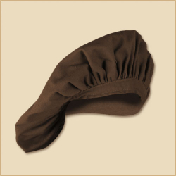 Kopfbedeckung MT - Barett/ Barrett aus Baumwolle mit Zugband in verschiedenen Farben - unisex