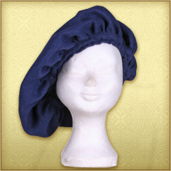 Kopfbedeckung MT - Barett/ Barrett aus Wolle mit Zugband in verschiedenen Farben - unisex