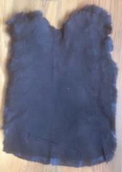 Felle - Kaninchen - gefärbt - schwarz - ab 6,25€ pro Stück