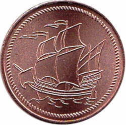 Larp Münze* - Seefahrer - Kupfer*