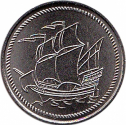Larp Münze* - Seefahrer - Silber*