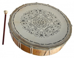 Trommel - Schamanentrommel - 40cm - rund